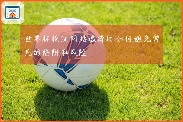 世界杯投注网站选择时如何避免常见的陷阱和风险