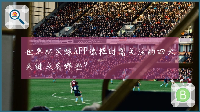 世界杯买球APP选择时需关注的四大关键点有哪些？