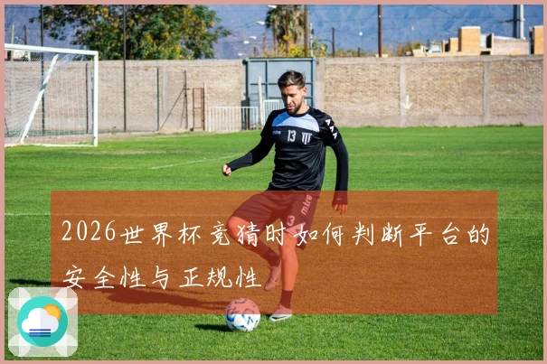 2026世界杯竞猜时如何判断平台的安全性与正规性