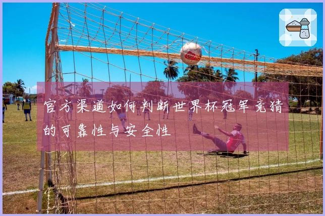 官方渠道如何判断世界杯冠军竞猜的可靠性与安全性