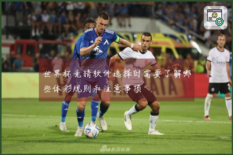 世界杯竞猜软件选择时需要了解哪些体彩规则和注意事项
